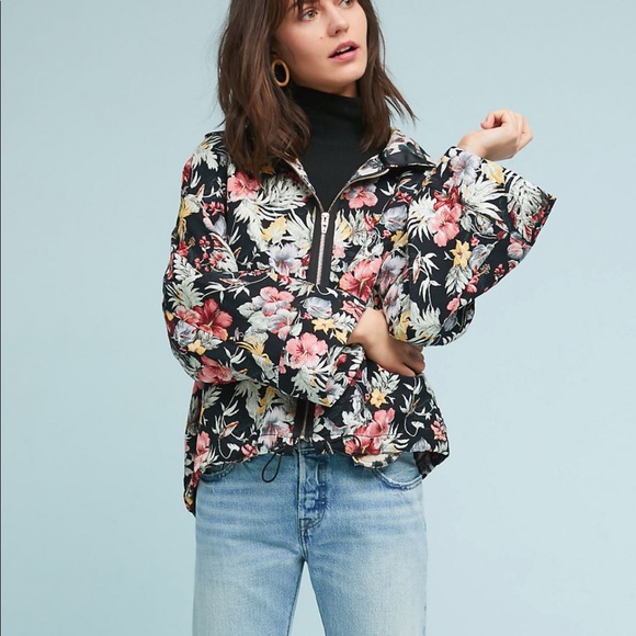 BlankNYC Summer Floral Windbreaker - Picture 3 of 10